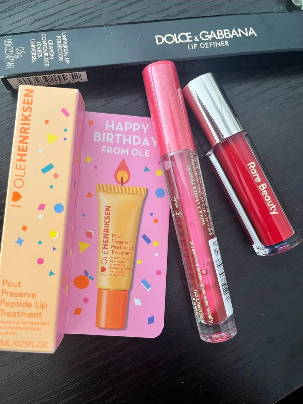 Lipgloss/lipcare bundle new